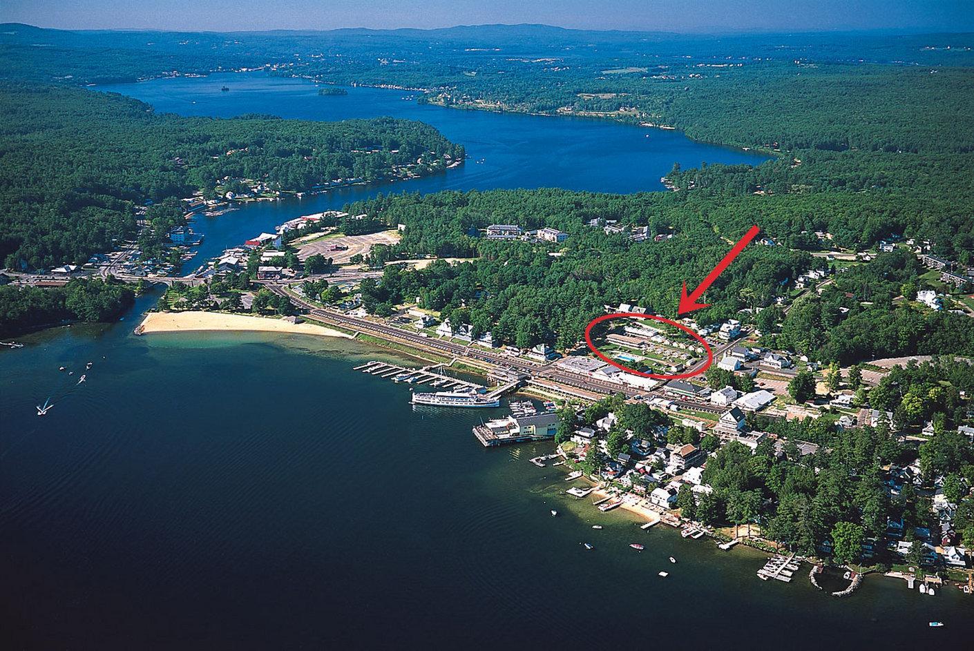 Half Moon Motel & Cottages Weirs Beach Eksteriør bilde