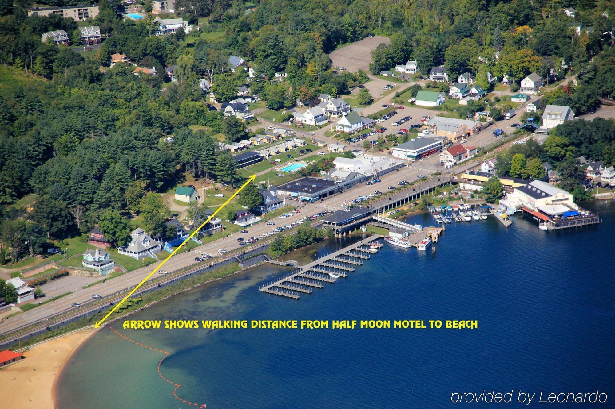 Half Moon Motel & Cottages Weirs Beach Eksteriør bilde
