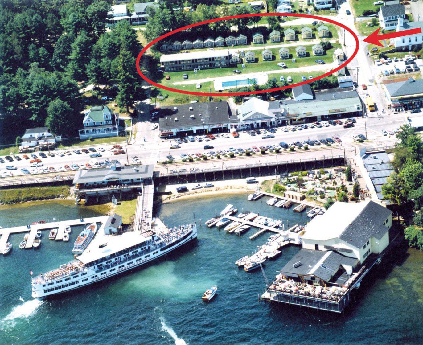 Half Moon Motel & Cottages Weirs Beach Eksteriør bilde